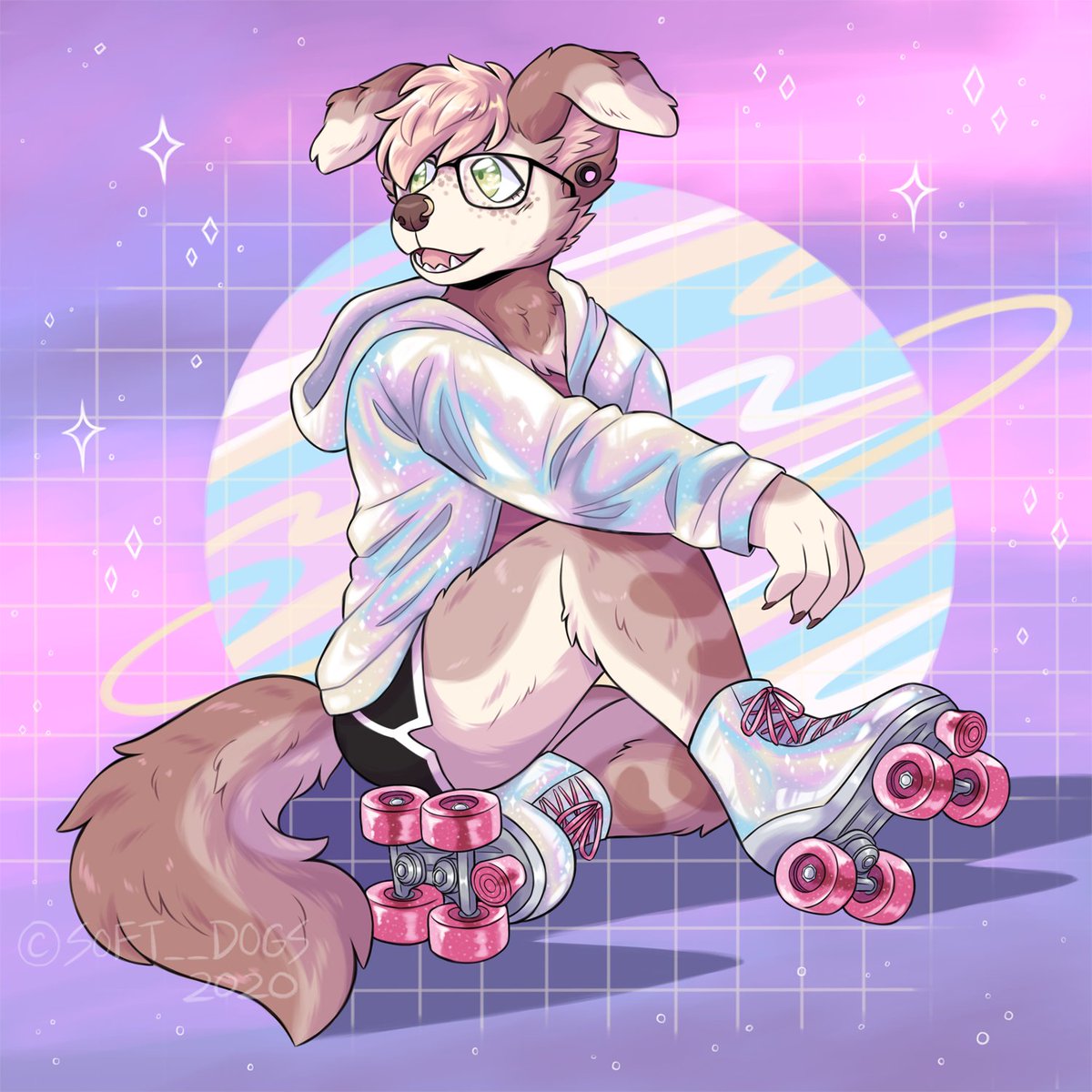 he was a skater dog he said see you later dog