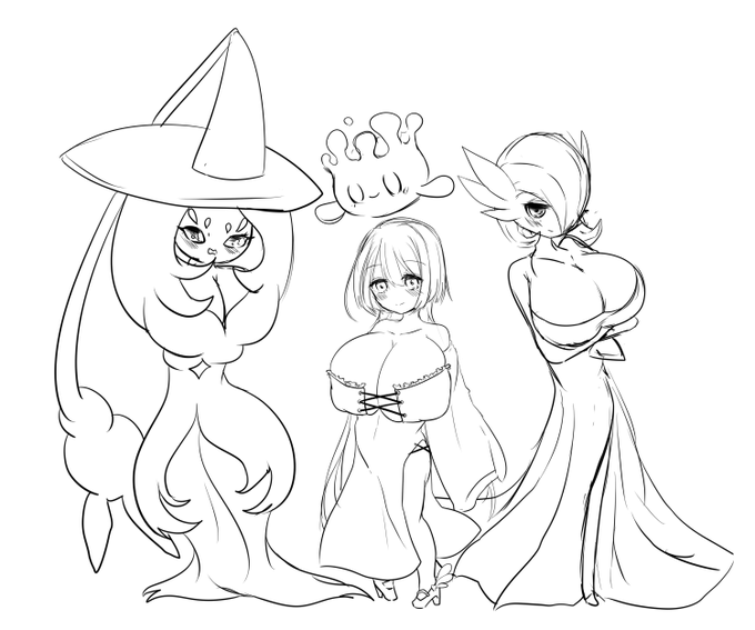 新しいロリ巨ジムリラフ貼って寝ます_(:3」∠)_
#ロリ巨乳ジムリーダーズ 