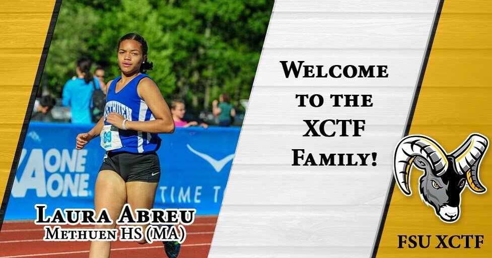 CoachScottV's tweet photo. With classes underway it’s time to introduce our freshmen athletes! First up is Laura Abreu who liked our welcoming campus and education program. She KNEW she’d be a good fit after meeting the team. #whyFSU #fRAMily https://t.co/lE4Q4xm9NC