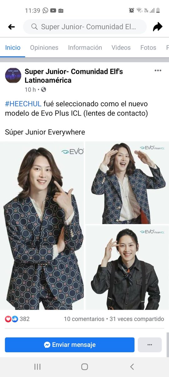 denisseiscandy's tweet photo. #HEECHUL Me encanta 😍 necesito un novio con su cabello xdxd right now! https://t.co/1Rv8A5mQLP