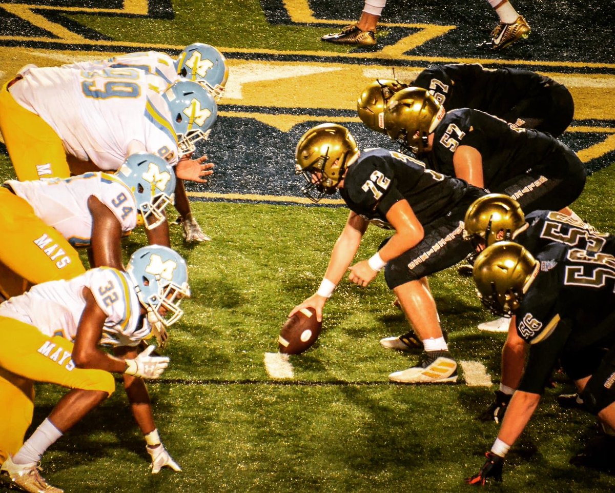 MissMarine4032's tweet photo. Thankful for a strong, safe, impressive, VICTORIOUS, season opener in The Den! @WestForsythFB #72ismine @WFHS_HS @OfficialGHSA @CorkyKell https://t.co/7ekMAWsikB