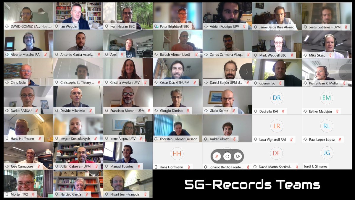 5G_Records's tweet photo. The kickoff meeting of the @5G_Records project  turned out to be a successful online event @UPV @5GPPP @EU_H2020

https://t.co/9BtOpAfruj

#5GRecords #5G #5GProject #5GComponents #5GInfrastructure https://t.co/x3W5DE5rGu