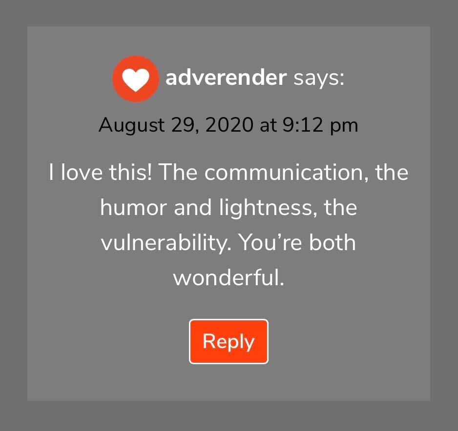 Our community at  @makelovenotporn is built on shared social and sexual values. The respect and appreciation our members show our MakeLoveNotPornstars in their comments demonstrates that. We review every comment before publishing - we've never had to censor a negative one  #sextech