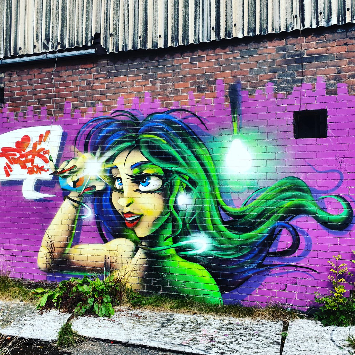 T4toria's tweet photo. Hepworth Refractory #graffiti on the outskirts of #Sheffield #graffitiart #GraffArt #StreetArt #Brayk #Coloquix #Trik9 #Mars https://t.co/fXpY03CgiL