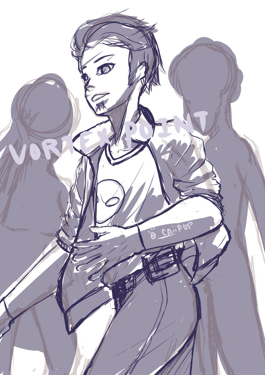 waccai_'s tweet photo. wip of one of my fave trios, kevin, craig, and caroline (investigating paranormal crimes!!!!!) from Vortex Point, a game series made by @CarmelGames, w sum costume changes
basically grew up with their games <3
check em out on https://t.co/bo7wGiYMJo!
#VortexPoint https://t.co/8yFdgEd6uO