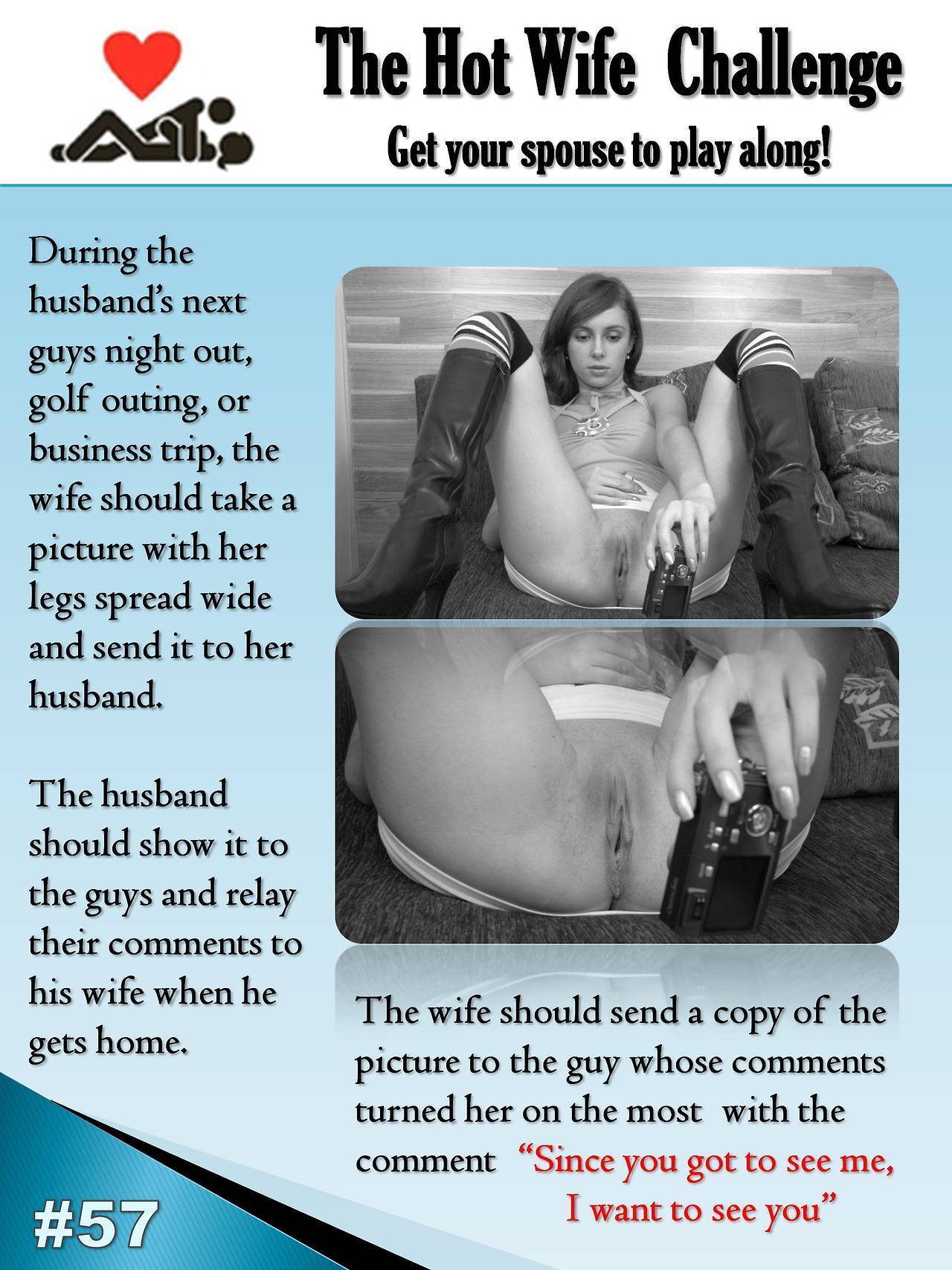 Hotwife Challenges on Twitter: "Hotwife Challenge 57 #hotwife #Stag #V...