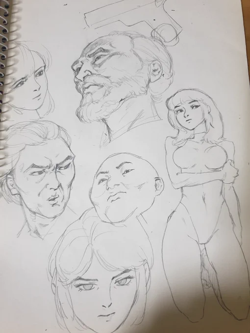 인물 드로잉 