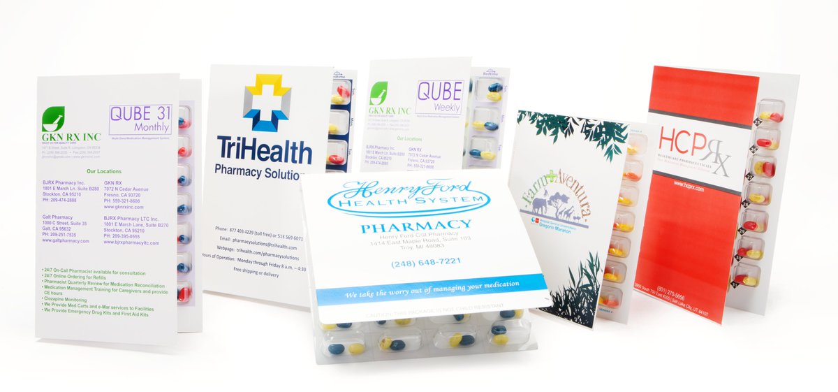 PASsupplies's tweet photo. Put Your Brand in Their Hand! 
PAS offers custom printed blister cards to help promote your adherence program!
#pharmacy #adherencepackaging #prettypackaging https://t.co/2Zz3r3GH5b