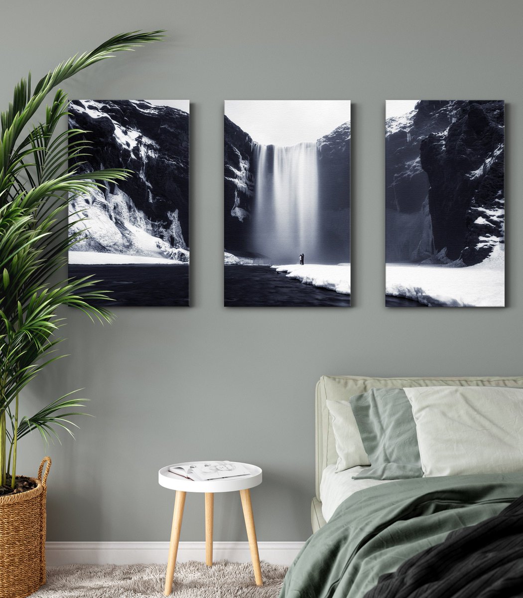 Excited to share the latest addition to my #etsy shop: Waterfall Art Set of 3, Landscape Photography, Waterfall Print, Landscape Print, Skogafoss, Landscape Set etsy.me/3gXJf47  #landscapescenery #landscapeprint #skogafoss #waterfall #photography #landscape