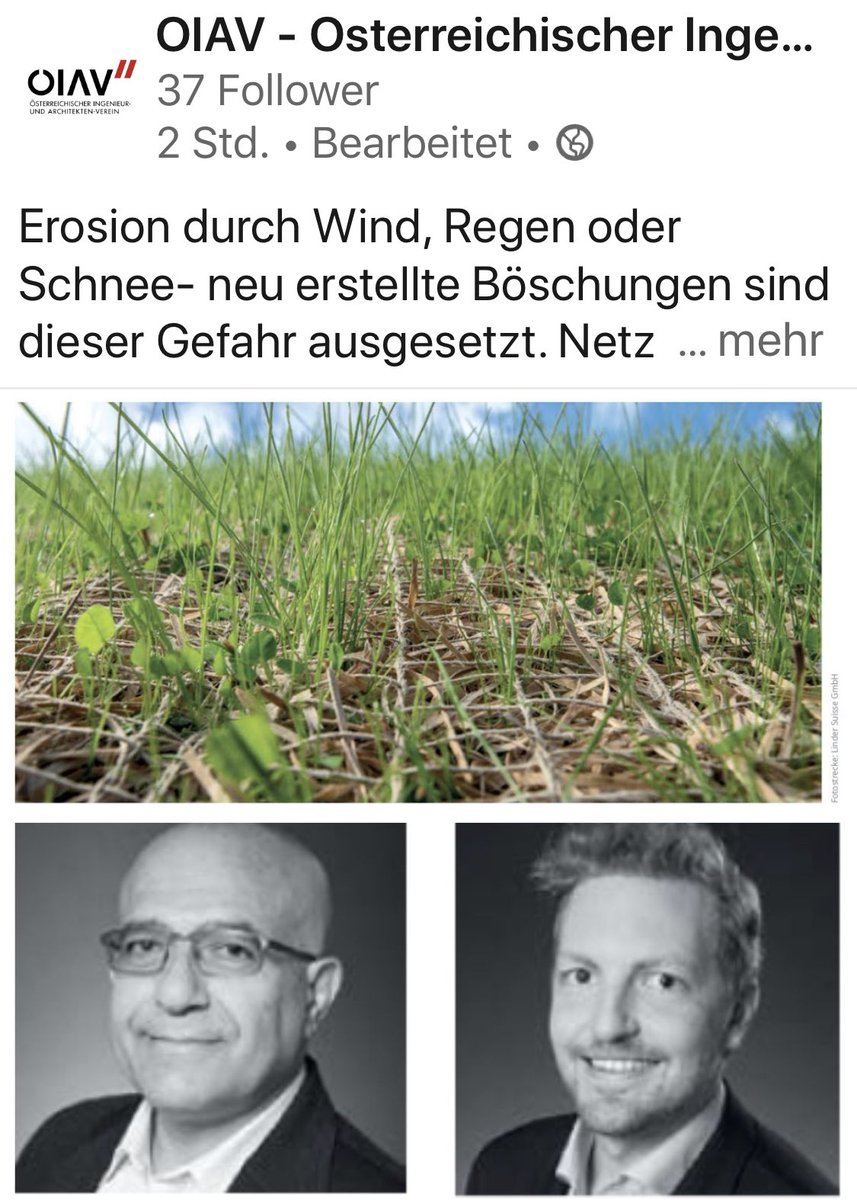 LindnerSuisse's tweet photo. #Erosion durch #Wind, #Regen oder #Schnee- neu erstellte Böschungen sind dieser Gefahr ausgesetzt. Netze oder Gelege aus Kunst- oder Naturfaser schaffen Abhilfe, müssen aber oftmals nach Mitteleuropa importiert werden. https://t.co/vU3yigLELI #oiav #oiaz #fhgr #holzwolle #howolis https://t.co/OPLFo4kffn