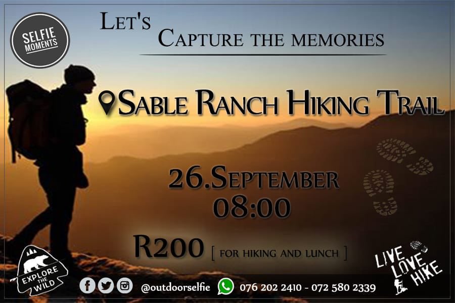 outdoorselfie1's tweet photo. No more SBWL we are back at it, putting foot on trail on the 26th of September, come and join us for a fun filled hike #Level2Unlocked https://t.co/lv8vwyUsge