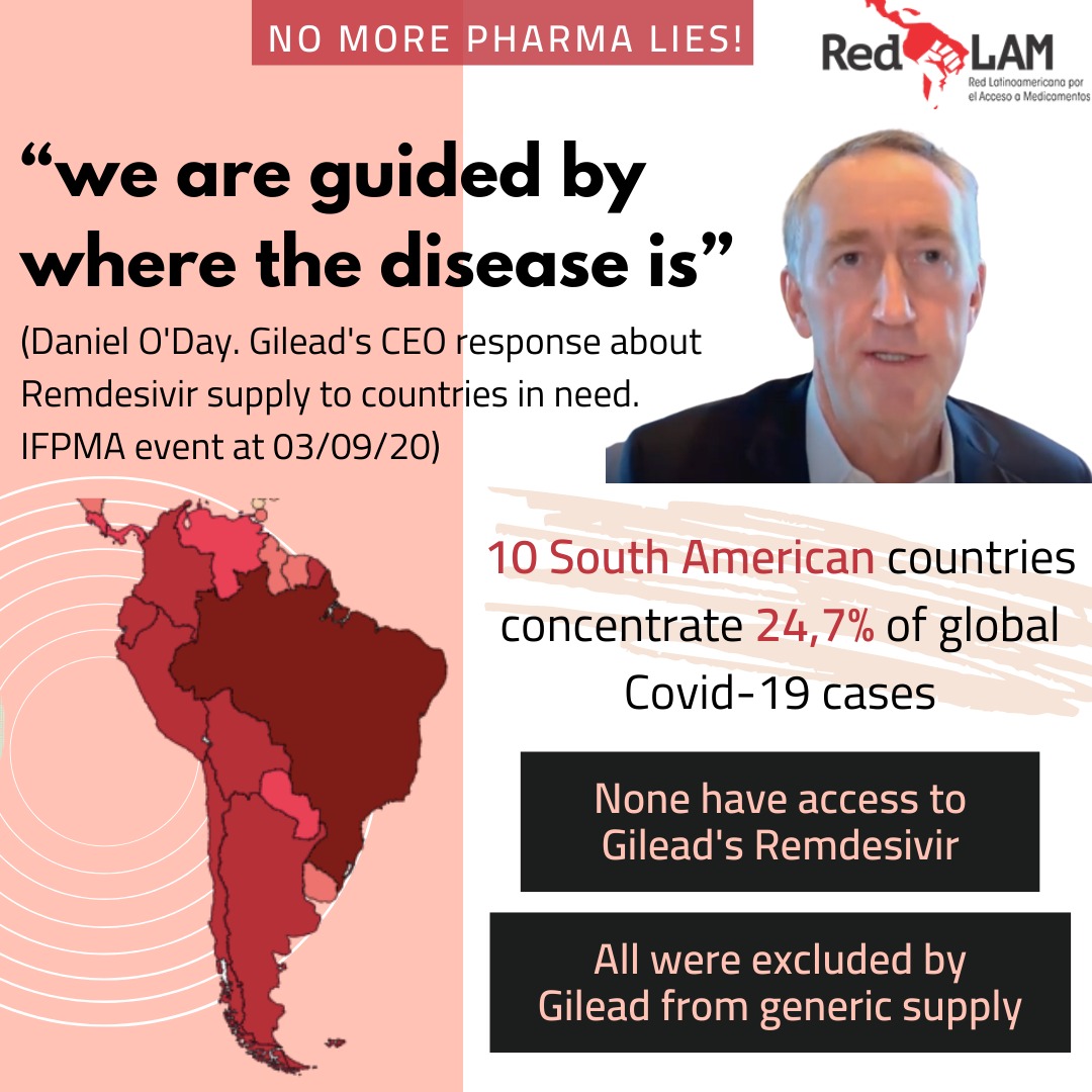 somosRedLAM's tweet photo. ¡No more pharma lies! ¡Basta de mentiras de la industria farmacéutica! https://t.co/Y2oFun9TJE