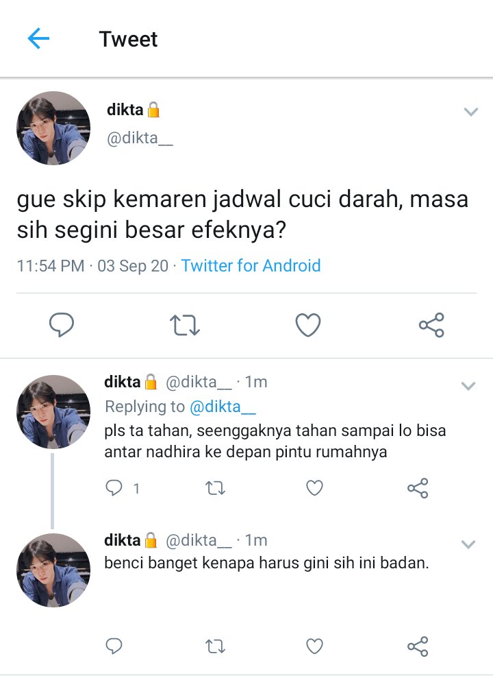 Kejeffreyan's tweet photo. Dikta tahan ya https://t.co/GwnZhD1id7