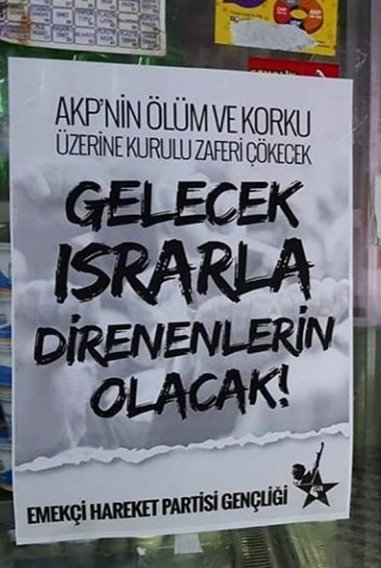 sosyalistafis's tweet photo. Emekçi Hareket Partisi Gençliği, 2019 https://t.co/jVXfYycF4w
