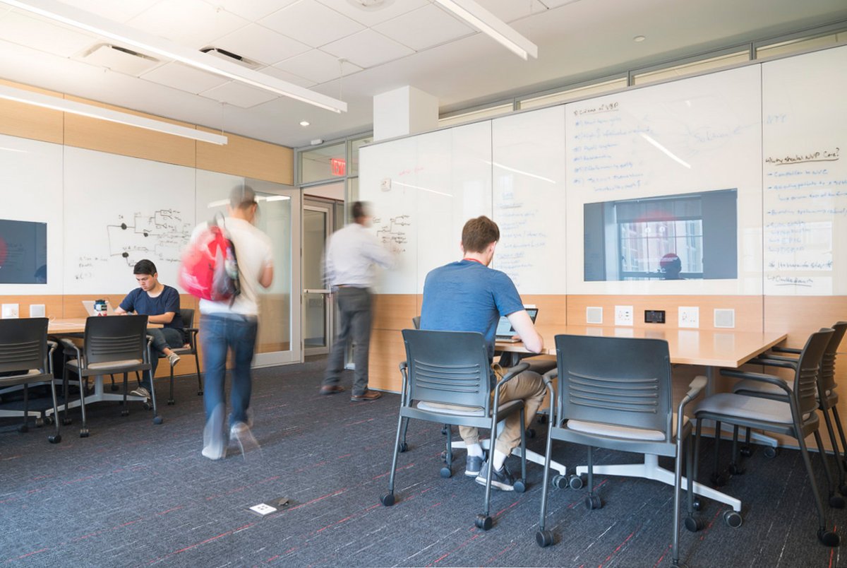 DIRTT's tweet photo. Build flexible school interiors, quickly. From learning commons to classrooms, #DIRTT gives you the building blocks to support ongoing change. Learn how this #construction method has helped others by checking out some #DIRTTforEducation environments: https://t.co/O7zZ8ECgFP https://t.co/58TPsCbyBW