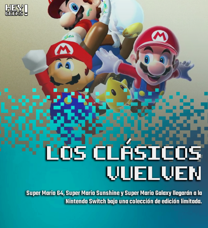 HeyGeeksPe's tweet photo. #HEYGeeks 

Nintendo lanzó un Nintendo Direct enfocado en el 35 aniversario de la franquicia de Super Mario anunciando Super Mario 64, Super Mario Sunshine y Super Mario Galaxy para Nintendo Switch.

#Mario #Mario35thAnniversary #NintendoDirect #Nintendo https://t.co/z6efQUu1j3
