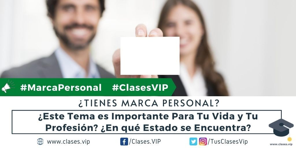 TusClasesVIP's tweet photo. #PorSiTeLoPerdiste: ¿Tienes Marca Personal?
¿Este Tema es Importante Para Tu Vida y Tu Profesión? ¿En qué Estado se Encuentra?
Te invitamos a participar de esta #PreguntaDeLaSemana con los Hashtags #MarcaPersonal y #ClasesVIP
#ClasesVIP #AltaGerencia #Emprendedores #Marca https://t.co/a4rfuzvwTU