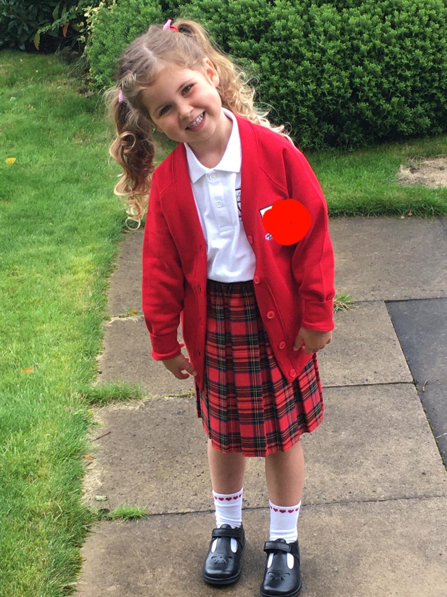 Cryer_Anna's tweet photo. And like that, she's off... #noratheexplorer #firstdayofschool #sorrynotsorry #gonnamissher https://t.co/dOJyq5w0wH