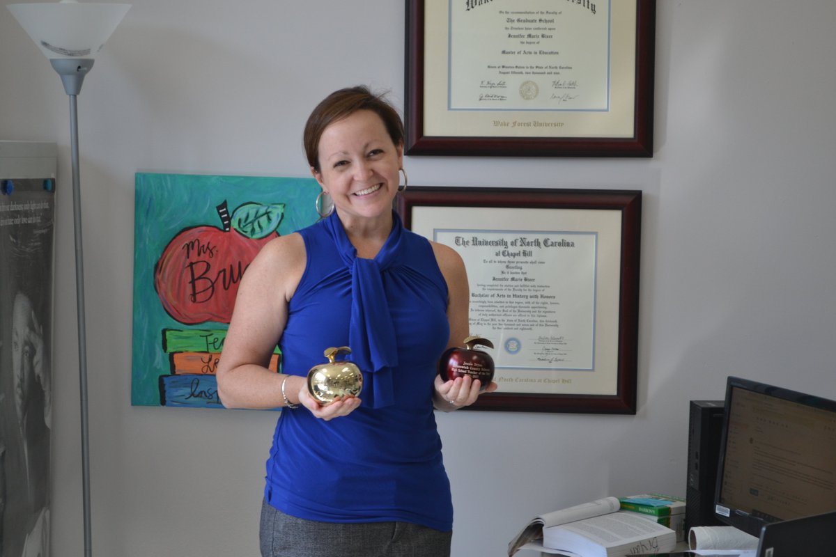 Congratulations to SBHS's own Mrs. J. Bryan for being selected as the BCS Teacher of the Year. She is very deserving of this honor and will represent the teachers of BCS well in the coming year.