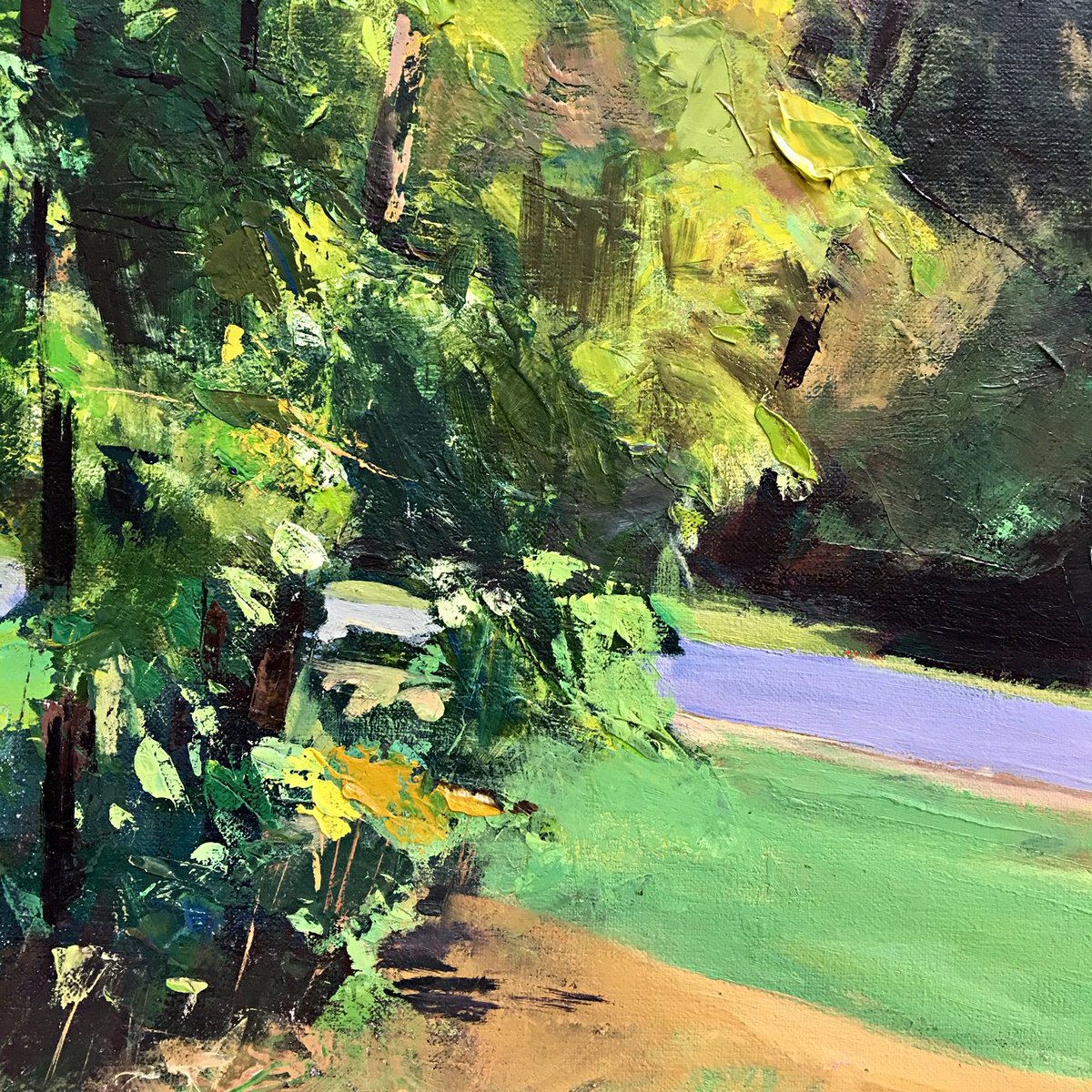 Cottage_Curator's tweet photo. Pates uses gestural brushstrokes and knife work to sculpt a layered landscape... [📷: #ClivePates, "Transfiguration Series - Avon Hall, Little Washington VA," Oil on linen, 38" x 31"] https://t.co/xlzkL6Ajab #landscapepainting #pleinairartist #LittleWashingtonVA #LoveVA https://t.co/WilaonkbvQ