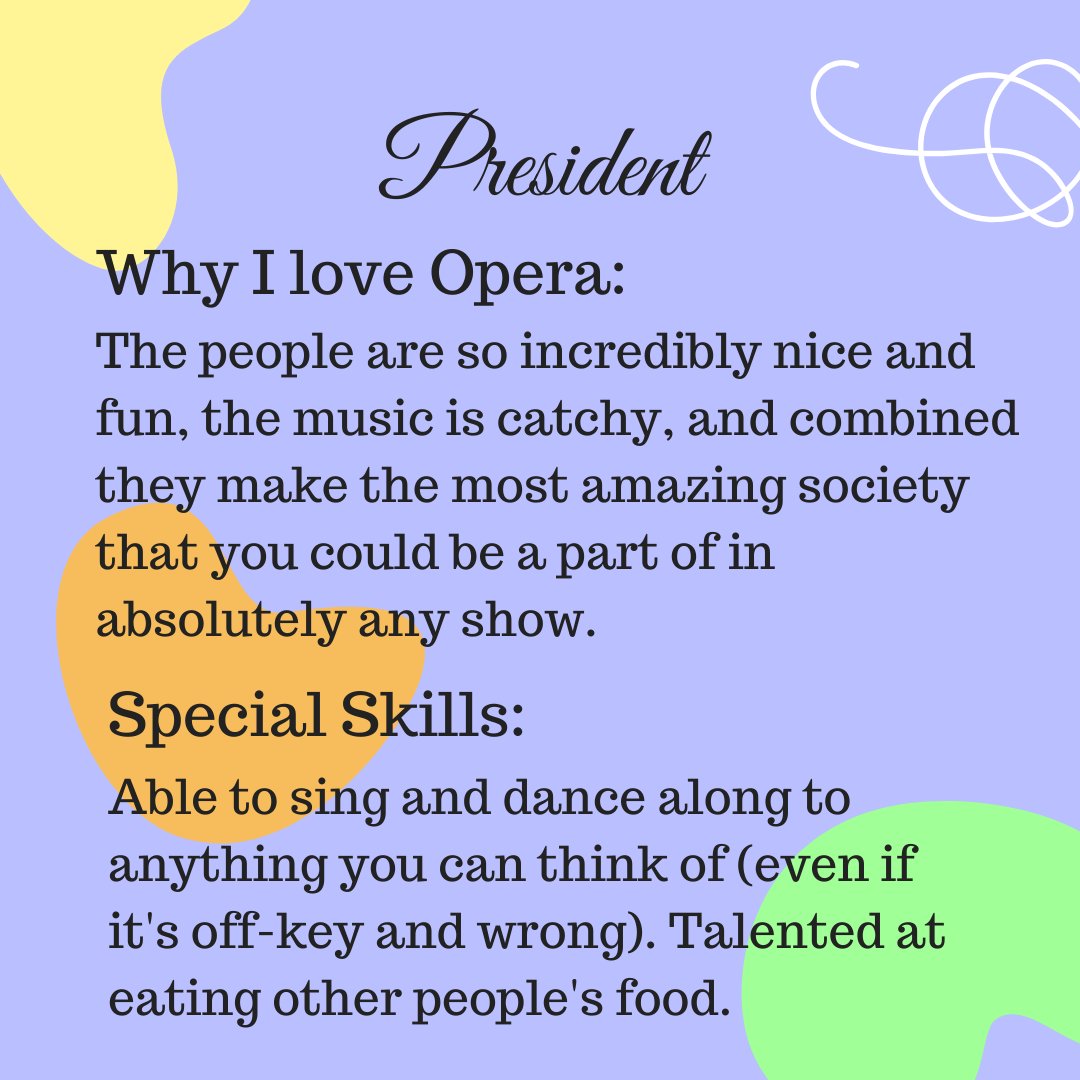 With the start of term drawing closer, it's time to start introducing the lovely members of our exec who will be leading the society this year! First up is our wonderful President, Elfi!