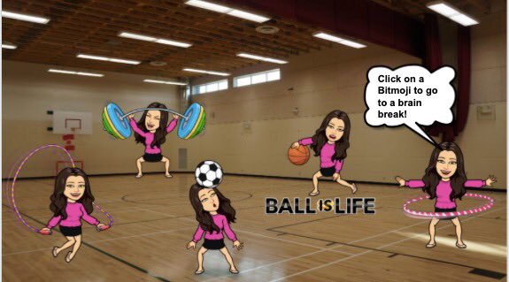 My virtual Bitmoji classroom coming along! ☺️❤️👩🏻‍🏫