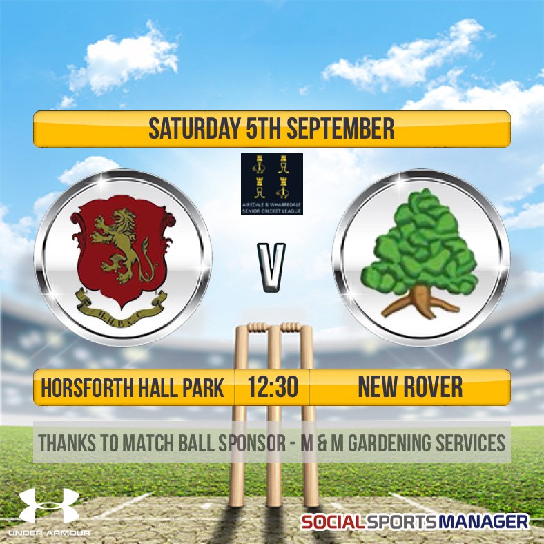 1st team fixture in the park this weekend.

 <a href="/socialsportman/">SocialSports Manager</a> #SocialSportsManager