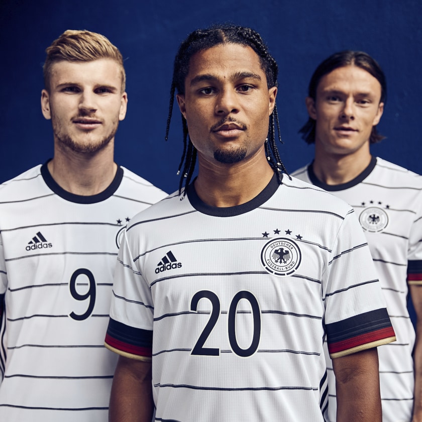 AllJerseyStore1's tweet photo. Maillot de l'allemagne domicile porté par Werner et Gnabry disponible. 20e.Infos en dm . https://t.co/v3vIIEU9Nc