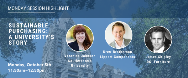 recyclingSTAR's tweet photo. SUMMIT 2020—MONDAY HIGHLIGHT!⭐
"Sustainable Purchasing: A University’s Story"— @SouthwesternU just outfitted 2 dorms with #ecofriendly furniture from @DCI_Furniture & @lippertproducts! Learn how from all 3.
👉 #2020TRCS is Oct. 5-9, 2020 ⭐ More info: https://t.co/1fpRc1G4E9 https://t.co/L8gk9RumlR