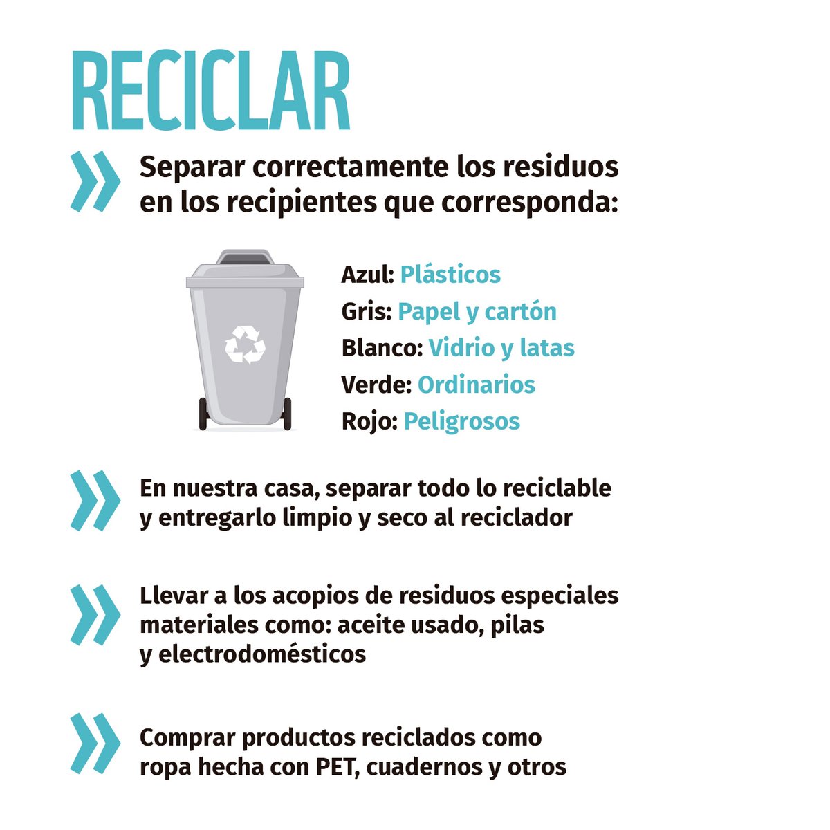 LaAgendadelMar's tweet photo. Reduce, reutiliza, repara, regala, recicla y reflexiona ♻️
¡Las #erres de los residuos! https://t.co/wJxGQ5PFPL