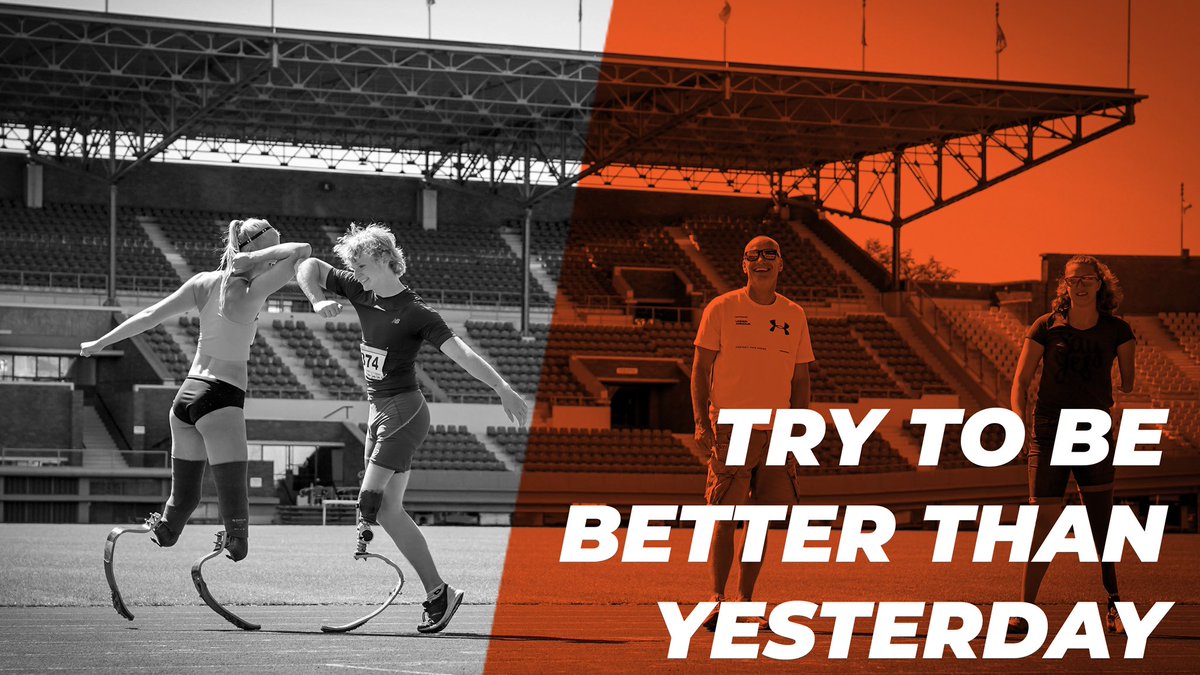 TRY TO BE BETTER THAN YESTERDAY

Elke dag biedt kansen. Om te verbeteren, dichter bij je doelen te komen, nieuwe stapjes te zetten. In de sport. Maar ook op je werk of school. In je relaties met mensen om je heen, En mischien wel het belangrijkste… dichter bij jezelf te komen.