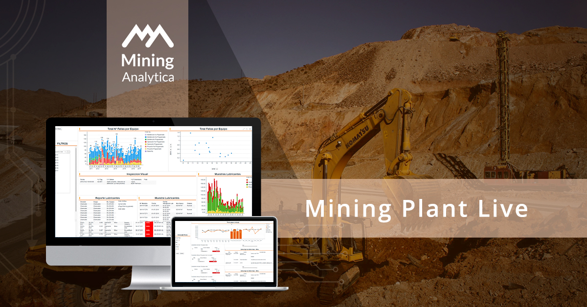 Mininganalytica's tweet photo. Mining Plant Live es una plataforma centralizada de Analítica que incrementa la competitividad y mejora la toma de decisiones, reduciendo los riesgos operacionales y la pérdida de control sobre los procesos.

Descargue el folleto aquí 👉 https://t.co/fMQsIeeDvV https://t.co/TgumLXDk9x