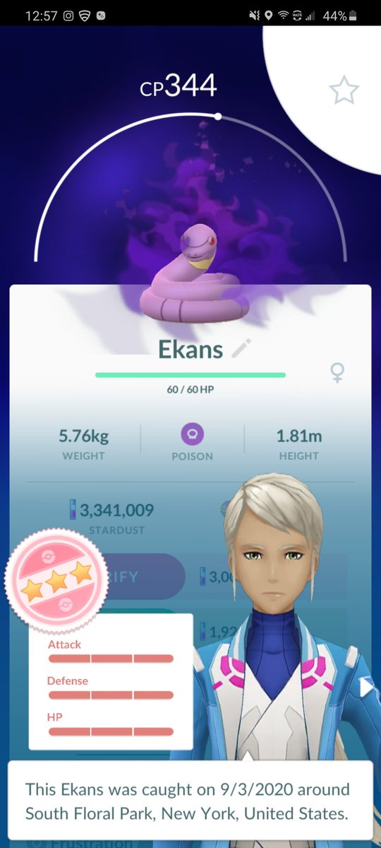 Subzero1313's tweet image. Wooooo, 1st Shadow Hundo #Shadundo #PokemonGO