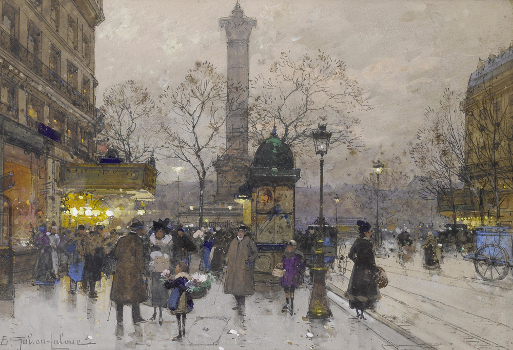 fineartnow's tweet photo. Eugène Galien-Laloue (1854–1941) was a French artist. His paintings of the early 1900s accurately represent the era in which he lived: a happy, bustling Paris, la Belle Époque #art #painting https://t.co/Ovh86feXFt