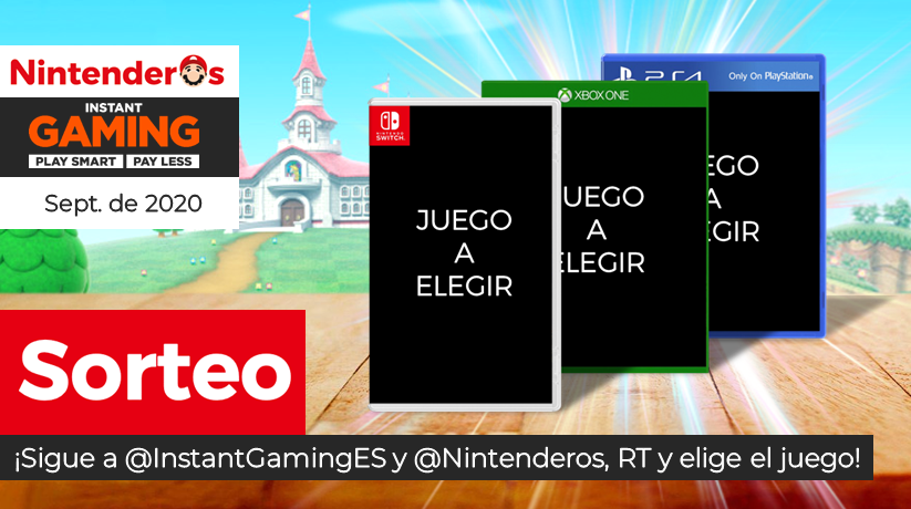 Nintenderos's tweet photo. ¡Sorteamos el juego que tú quieras! 

➡ Sigue a @InstantGamingES y @Nintenderos
➡ RT aquí
➡ Accede a este enlace: https://t.co/wQOK6ecCIk y selecciona el juego que quieras ganar
➡ OPCIONAL: Cumple otros requisitos en el enlace anterior para tener más posibilidades

¡Suerte! https://t.co/Bz0var8nJ2