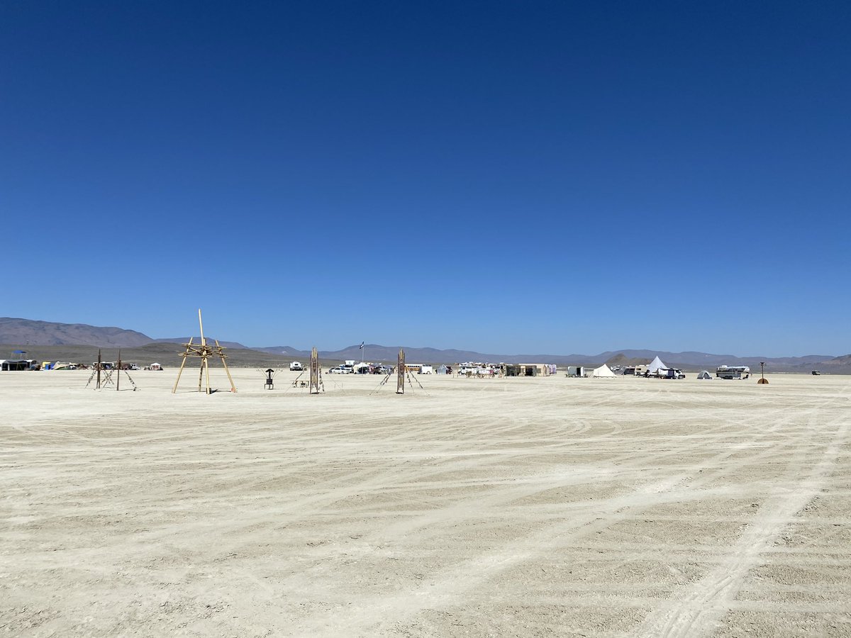 No Burning Man this year? Think again. Burners still made the journey out to Black Rock City to have their own kind of burn this year.