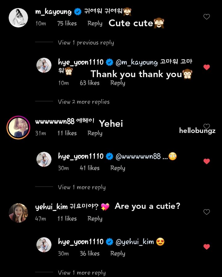 hellobungz's tweet photo. Kim Hye Yoon replied some comments (From Actress Moon Ga Young, Actress Lim Bo Ra and others)♡
#KimHyeYoon #김혜윤 #金惠允 #คิมฮเยยุน #キムヘユン #혜윤 #마멜공주 #문가영 #MoonGaYoung #임보라 #LimBoRa https://t.co/e3WENyHdMb
