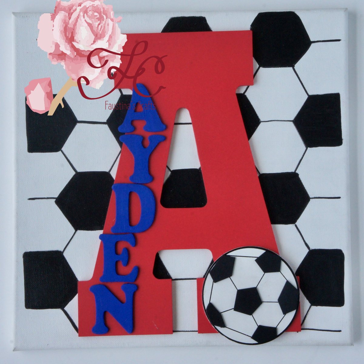 FaustinasCrafts's tweet photo. Good Afternoon, hope you are all having a great day thus far. ๐
#FaustinasCrafts #BoyDecor #BoyRoom #BoyMom #SoccerDecor #MonogramDecor #SportsThemeDecor #Etsy #EtsyBusiness #EtsyMomShop #EtsyStore #EtsyFinds #MumPreneur #StandWithSmall #ShopSmall #ShopEtsy https://t.co/Eq4vT9LIJp
