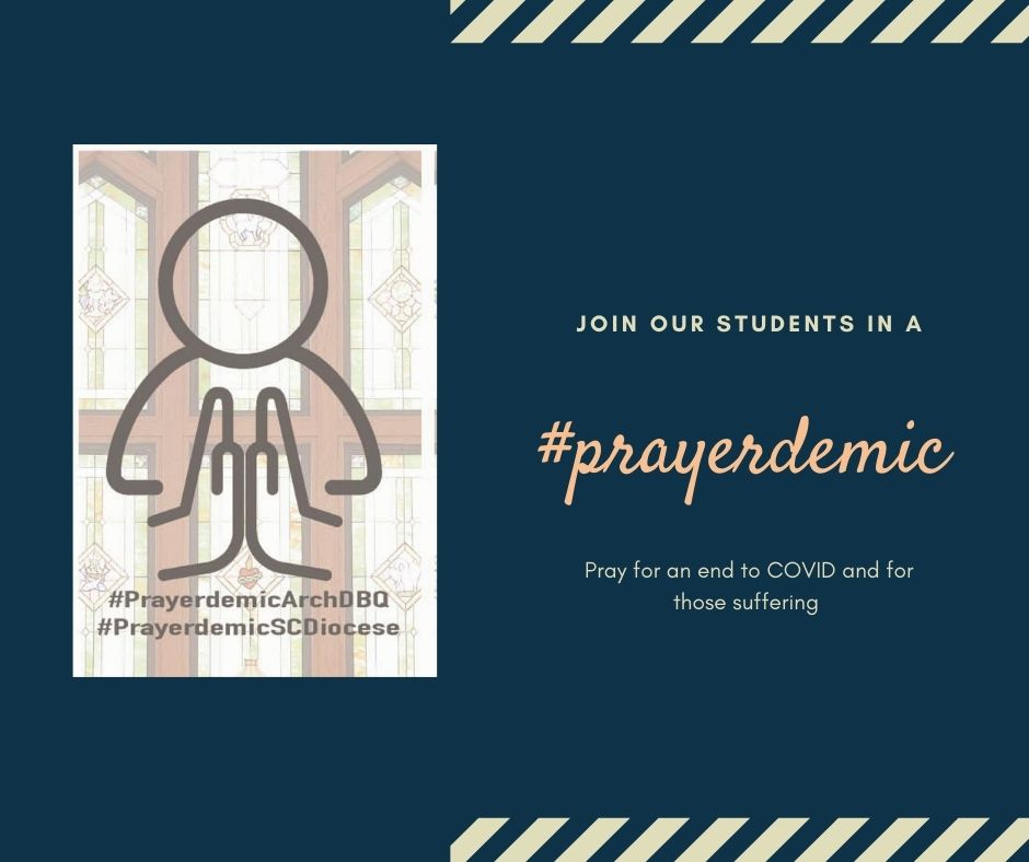 Join the students of the Catholic schools in our diocese and the Archdiocese of Dubuque in praying this prayer daily and let’s start a “prayerdemic.” #prayerdemicarchDBQ #prayerdemicSCDiocese #nwiowacatholic <a href="/DBQArch/">ArchdioceseOfDubuque</a>