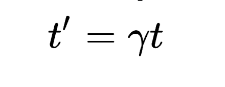 DAY 7 - Favorite relativistic equation: Time dilution.This equation basically means that time evolves differently for every moving object but the difference is too little and can only be noticed when the velocity (speed) of the said object is around the speed of light C.