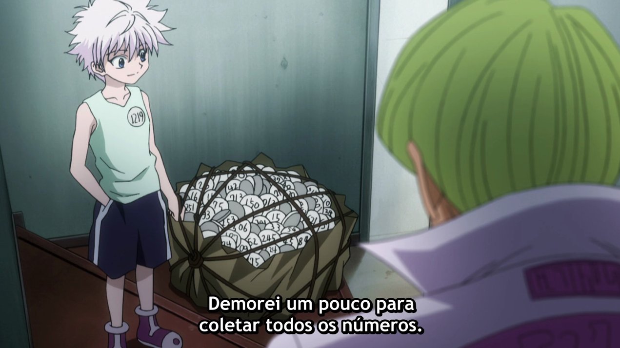 HUNTERxHUNTER: Comparando o Exame Hunter 