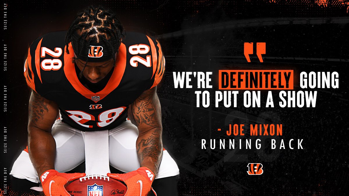 Bengals's tweet photo. 🍿 🍿 🍿 https://t.co/wDY1QThY0j