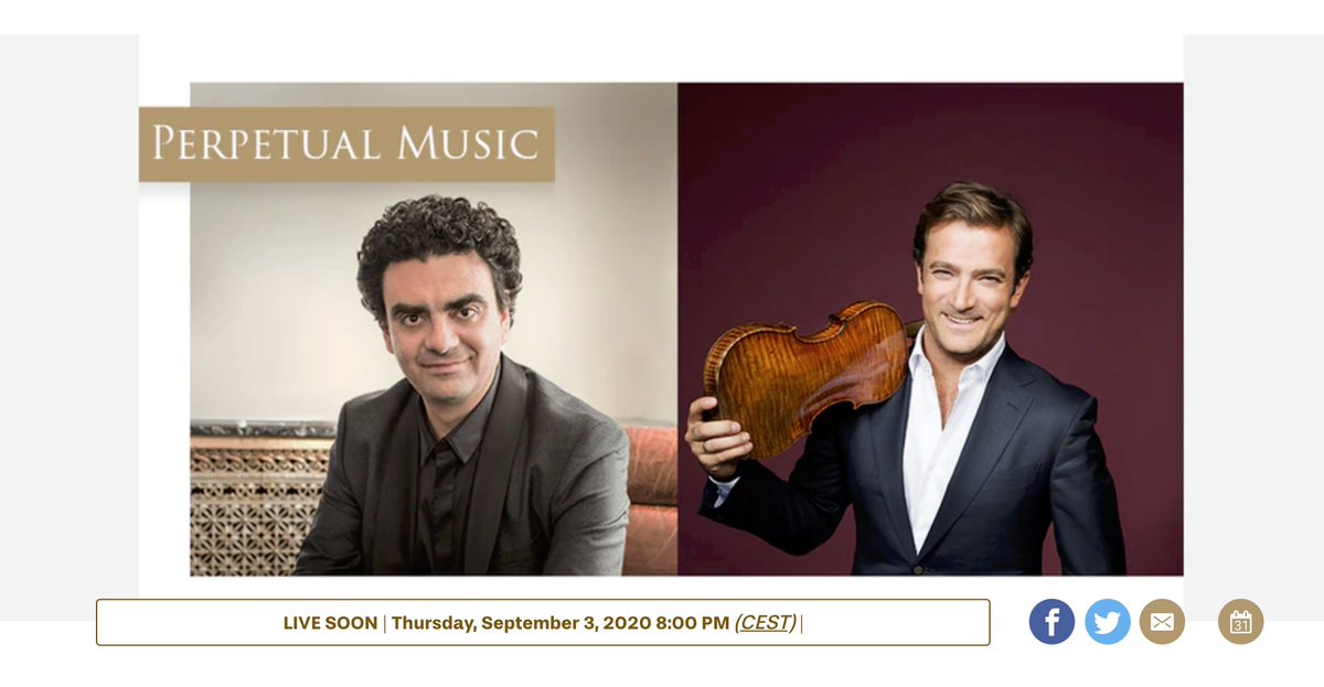 operaliacomp's tweet photo. Tonight, don't miss the last concert of the @ROLEX Perpetual Music series with #OperaliaWinner @RolandoVillazon, from the stage of Paris' Palais Garnier
* Live stream on @medicitv at https://t.co/2MOHarg4aU / 8 pm CEST - 2 pm ET *
Replay available until October 3, 2020 https://t.co/yEleBg2jtb