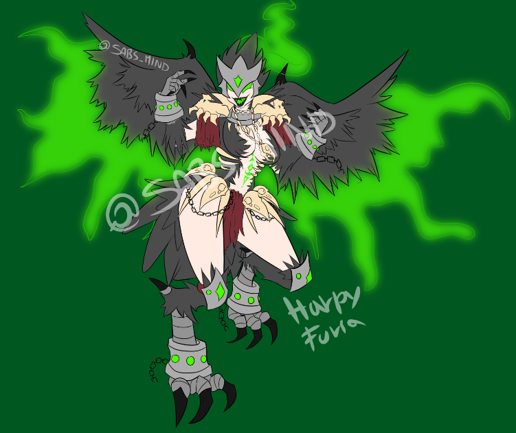 Sabs_Mind's tweet photo. i've made this Concept skin for Furia, her name is harpy Furia! what do u think? should i finish it?
#furia #Paladinsart #paladinskin https://t.co/5QvPvMuQiQ