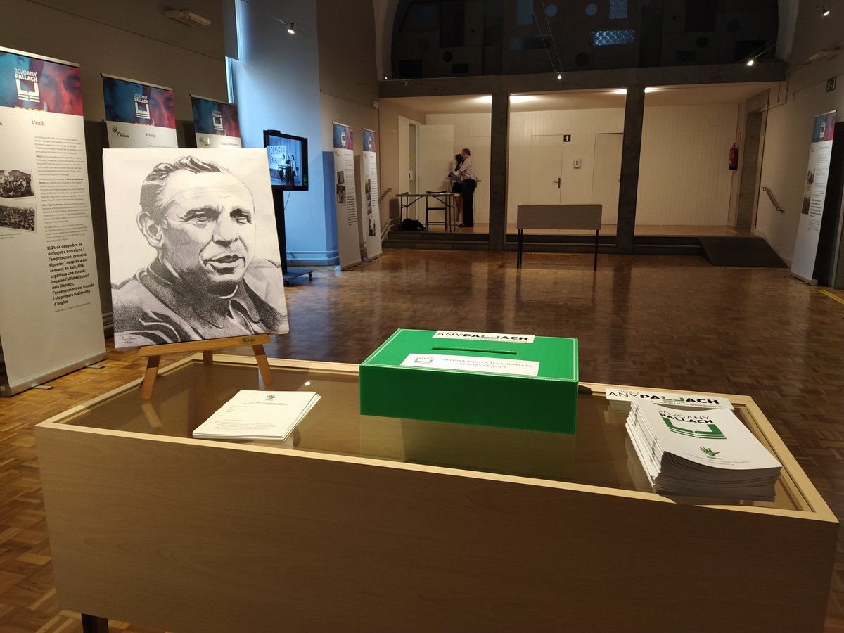 ajpalafrugell's tweet photo. La Casa de Cultura de #Grona acull una exposició i una taula rodona sobre la figura de Josep #Pallach.
Un dels actes que formen part de l'any Pallach per aquest any 2020.
#educació #tohomeducaeducatothom @fundaciojoseppallach #anypallach #Palafrugell https://t.co/wFSgTPgHWg