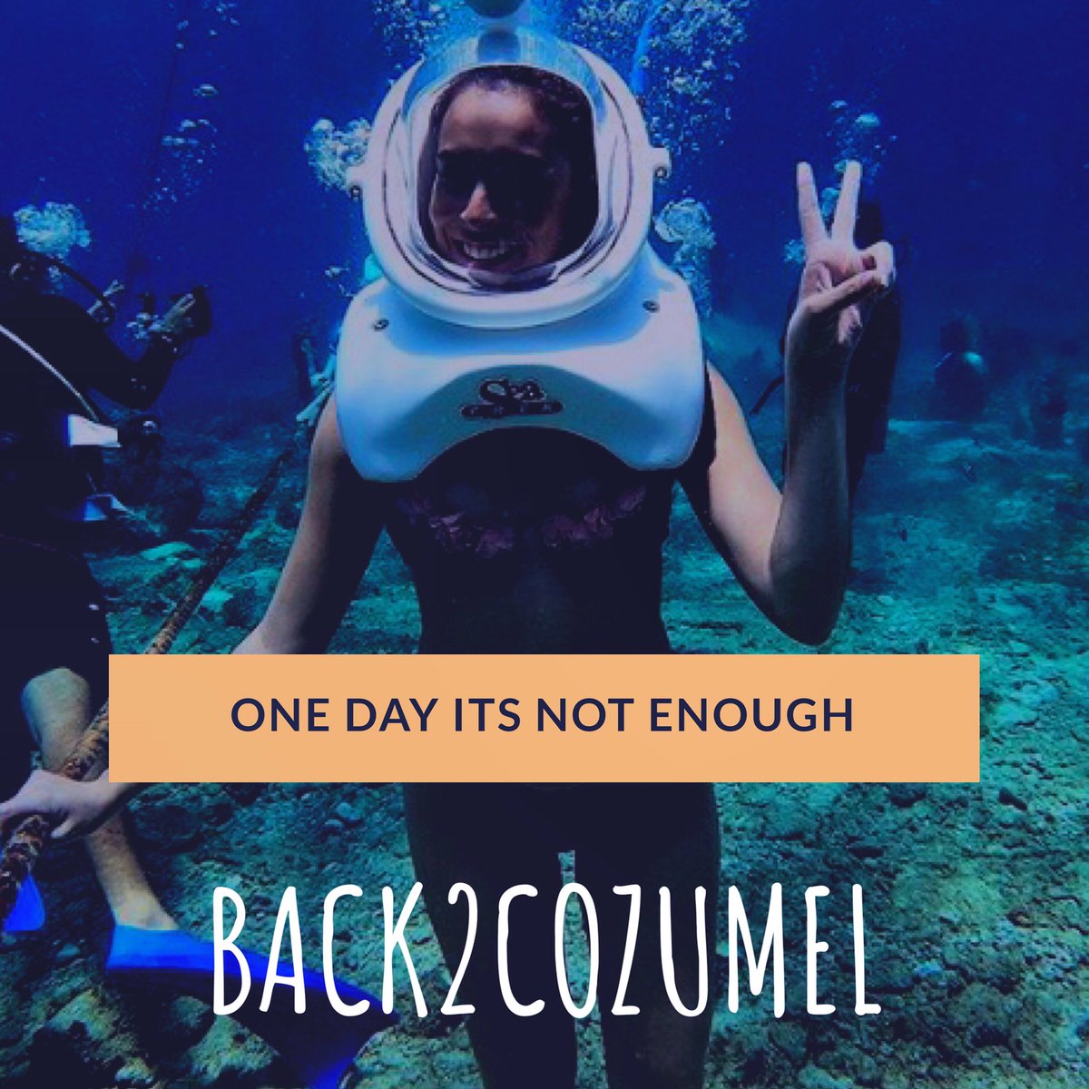 PubliportC's tweet photo. Sabemos que un día en Cozumel no es suficiente! #OneDayItsNotEnough #Back2Cozumel #IslaCozumel https://t.co/9GGWk6tjaX