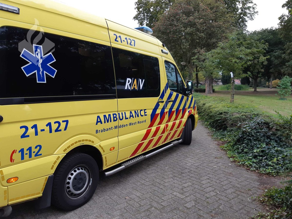 Melding ambulance Jansenpark Schijndel