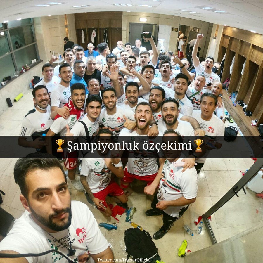 ŞAMPİYON <a href="/TractorOfficial/">TRACTOR FC 🏆</a> #tebriklerTractor
