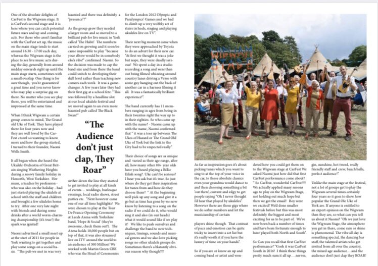 BuddiesCf's tweet photo. @gouyclub hope your fans will check out the feature on the Grand Old Uke of York by downloading their free copy of issue 1 of buddies from the CarFest Buddies Facebook page https://t.co/SaMcsx11LM