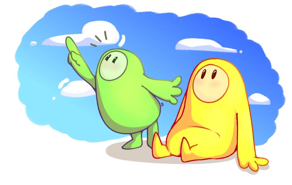 kd56565's tweet photo. I really enjoyed drawing these guys, it's relaxing.
#FallGuysArt

Also.. BIG YEETUS @FallGuysGame https://t.co/Ii36ZQIWh4